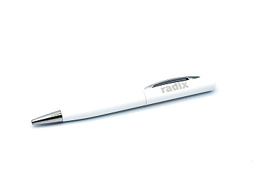 Kovová propiska RADIX bílá